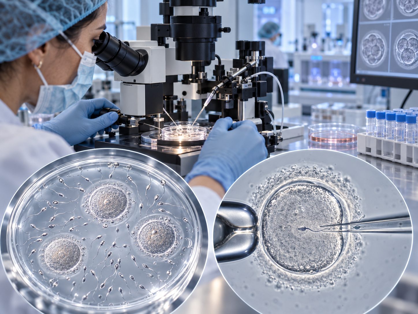 Fertilización in vitro (FIV) e ICSI: en qué se diferencian y cómo es un ciclo